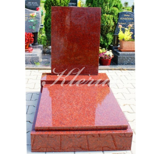 Urnový pomník Ruby Red Klasik 70x100