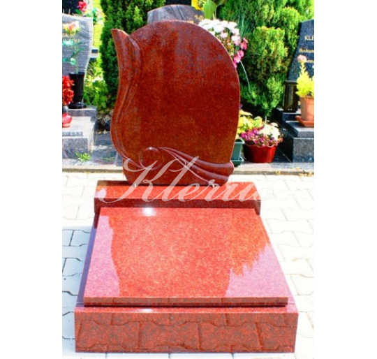 Urnový pomník Ruby Red Stuha 70x100